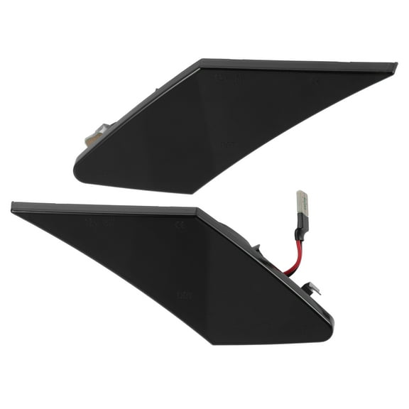 Unique Bargains LED Side Marker Light 84912CA150 Front Turn Signal Lights for Scion FR-S Black Lens Amber Light 1 Pair