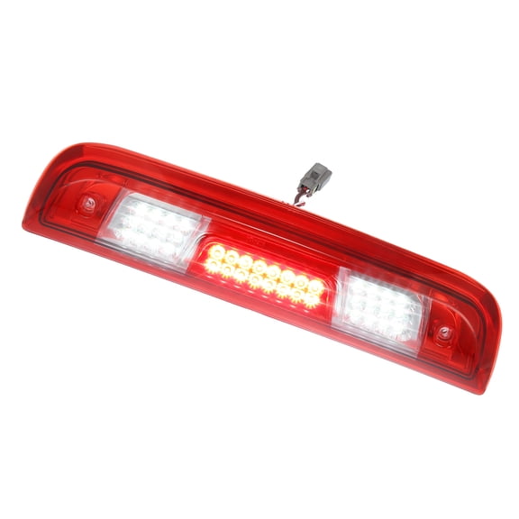 Unique Bargains LED Third 3rd Brake High Mount Stop Light 23509162 for GMC Sierra 1500 Chrome Tone Housing Red Lens