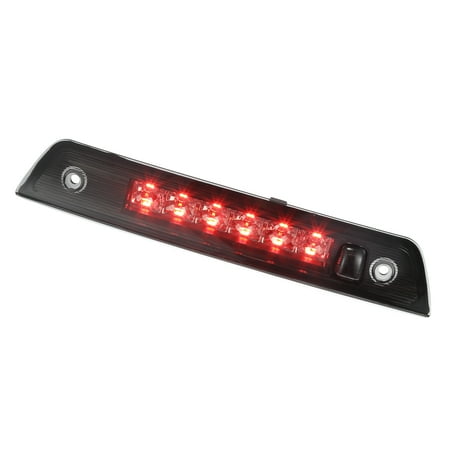 Unique Bargains LED Third 3rd Brake High Mount Stop Light 55156389AC for Jeep Grand Cherokee Black Housing Smoked Lens