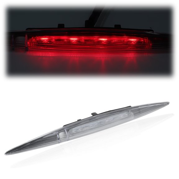 Unique Bargains LED Third Brake Light for Honda CRV 2012-2016 34270-TFC-H01 White 3rd High Mounted Stop Lamp Rear Center High Level Brake