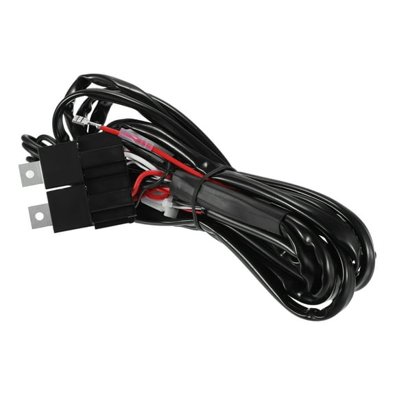 Unique Bargains LED Work Light Bar Wiring Harness Kit for Off Road with 1 2 Control Switch 2m / 6.7ft Long 1 Set