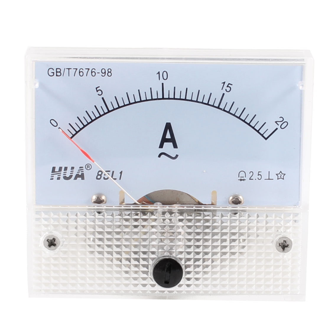 Unique Bargains Laboratory Fine Tuning Dial Panel Ampere Meter 85L1AC 0 ...