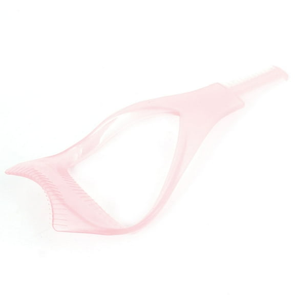 Unique Bargains Lady Cosmetic Eyelash Clip Makeup Tool Clear Pink