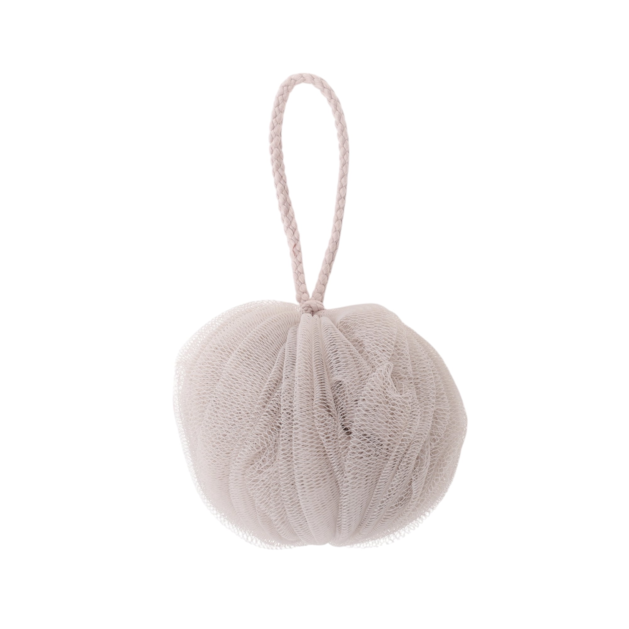 Unique Bargains Lanterns Bath Shower Loofah Sponge 1 Pc Khaki