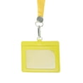 thumbnail image 1 of Unique Bargains Lanyards for ID Badges Card Holder with Strap Durable for Work IDs Yellow, 1 of 6