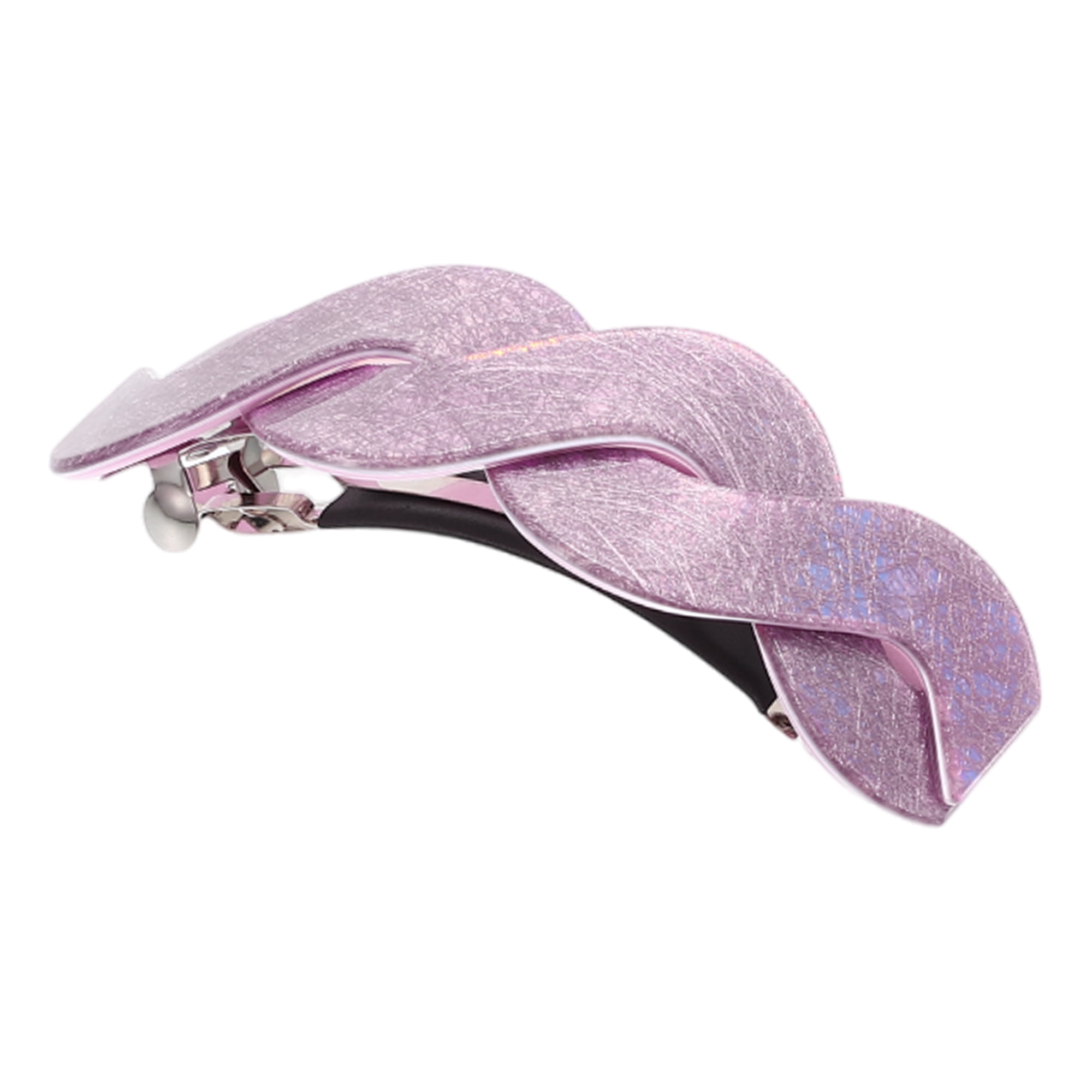 Unique Bargains Large French Hair Barrettes Thick Hair Dark Pink