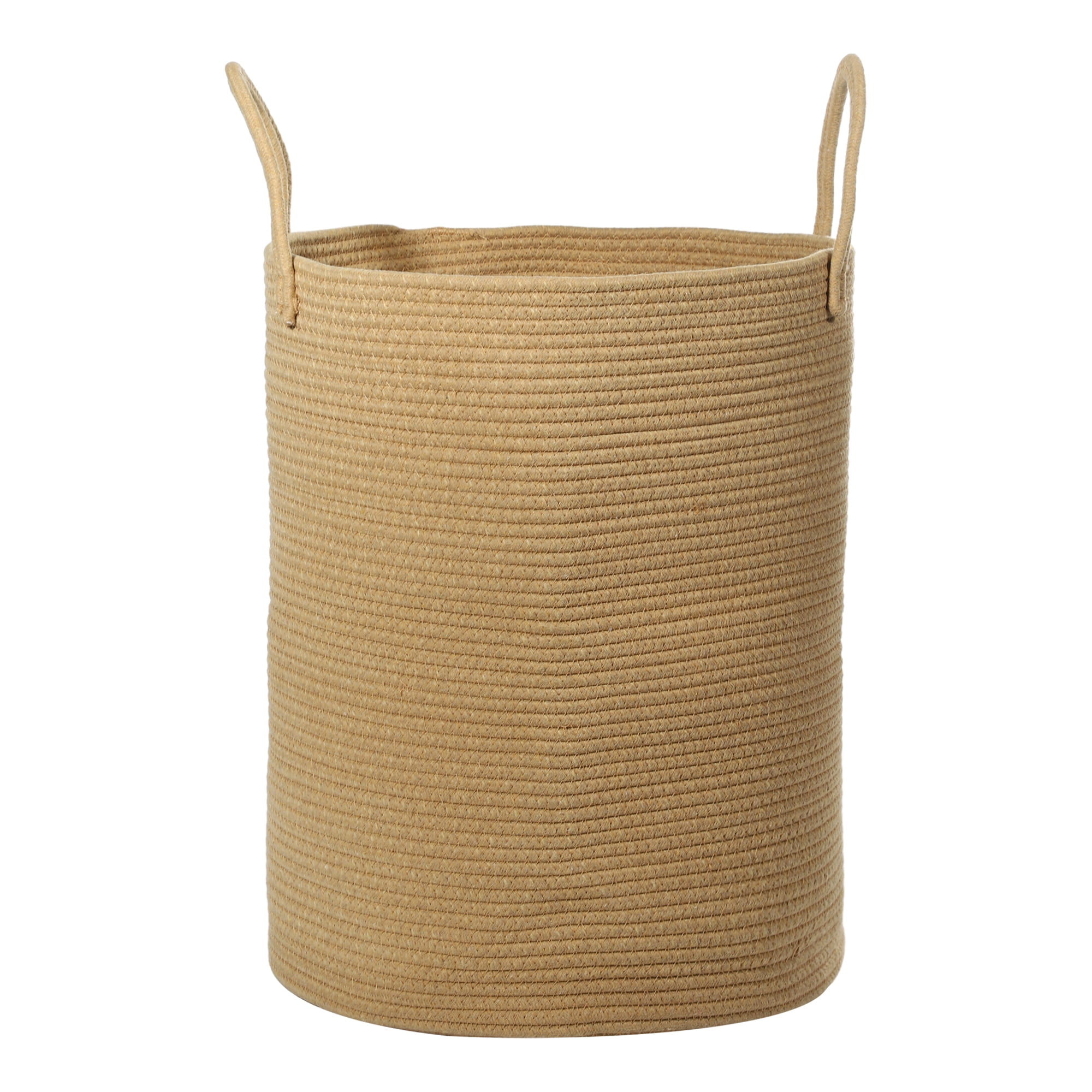 Unique Bargains Laundry Basket Hamper 16"x20" Tall Laundry Basket for Bedroom Baby Nursery Child