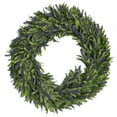 thumbnail image 1 of Unique Bargains Lavender Wreath for Front Door Plastic Green Leaves Artificial Wreaths, 1 of 7