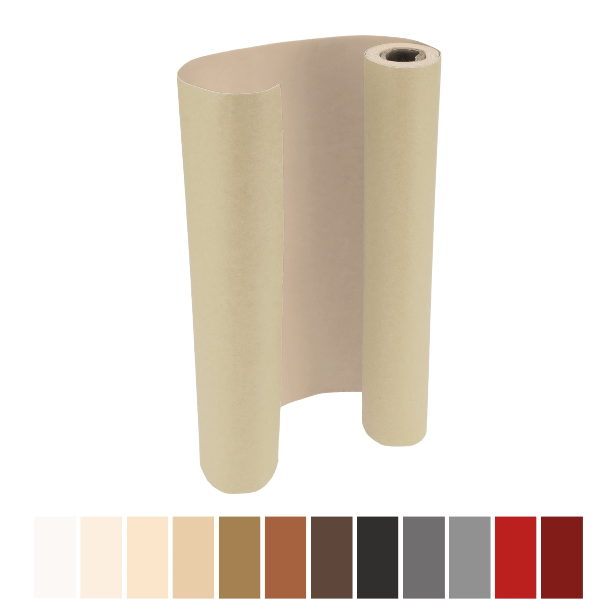 Unique Bargains Leather Repair Patch Tape, Self Adhesive Leather Repair for Furniture Couch Sofa Car Seats Office Chair Milky-white 118.11"x15.75"