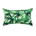 thumbnail image 1 of Unique Bargains Leaves Decorative Throw Pillow Cover #4 12" x 20" 1 Pack, 1 of 7