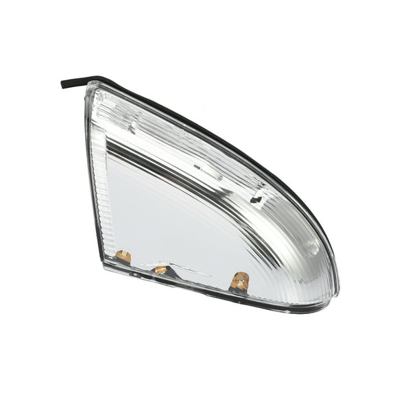 Unique Bargains 1pcs Left Drive Side LED Front Mirror Turn Signal Light for Dodge Silver