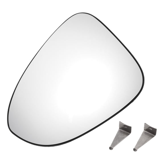 Unique Bargains Left Driver Side Rearview Mirror Glass Replacement Heated White Fit for for OPEL for VAUXHALL ZAFIRA C