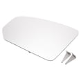 thumbnail image 1 of Unique Bargains Left Driver Side Rearview Mirror Glass Replacement Heated White Fit for for Volvo S90 V60 V90 2016-2020, 1 of 6