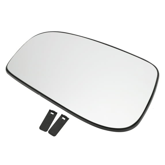 Unique Bargains Left Driver Side Rearview Mirror Glass Replacement Heated White Glass Fit for for Volvo S60 S80 V70