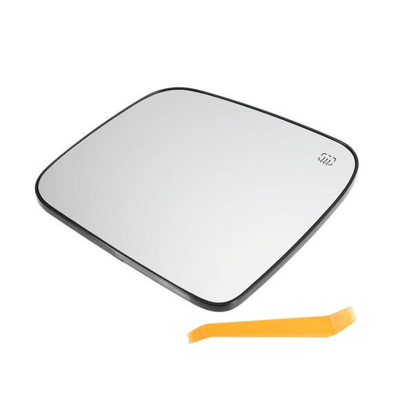 Unique Bargains 1 Pcs Left Driver Side Rearview Mirror Glass Replacement Heated White Glass with Back Fit for Dodge Durango