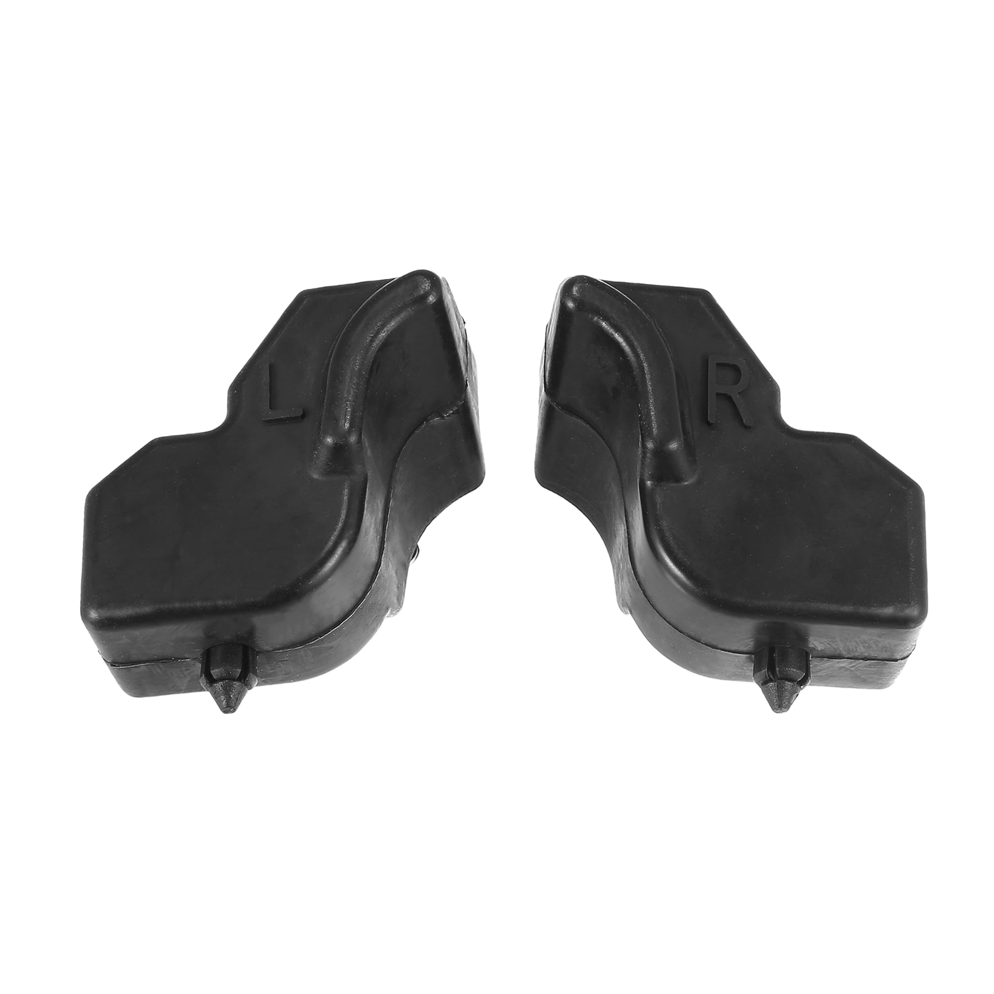 Unique Bargains Left Right Side Black Tailgate Bumpers for Ford F-150 2015-2023