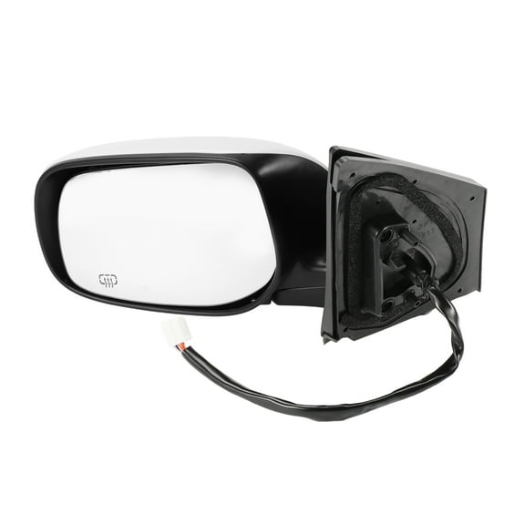 Unique Bargains Left Side Door Mirror Replacement Side View Mirror Assembly for Toyota Corolla 2009-2013 No.8794012D80 White Power Mirror Adjustment