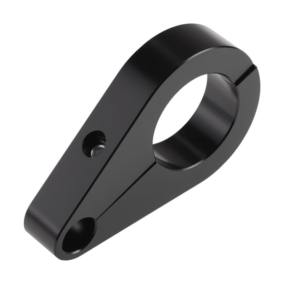 Unique Bargains Light Bar Mounting Bracket Aluminum Alloy Spotlight Tube Clamp Holder Heavy Duty Handlebar Mounting Clamp Light Bar Mounts for Motorcycle ATV Black