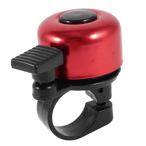Unique Bargains Light Plastic Bicycle Bike Bell Ring Screw Mount for 0.8" Handlebar Red Black