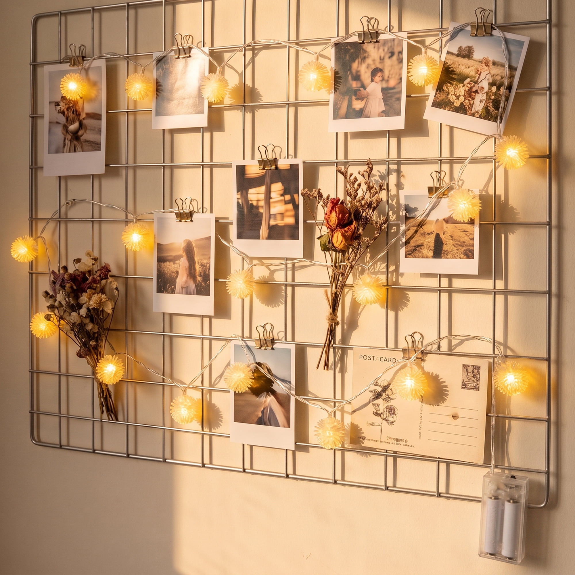 Unique Bargains Lights for Cozy Modern Fairy Lamps 4.9 ft Battery Operated
