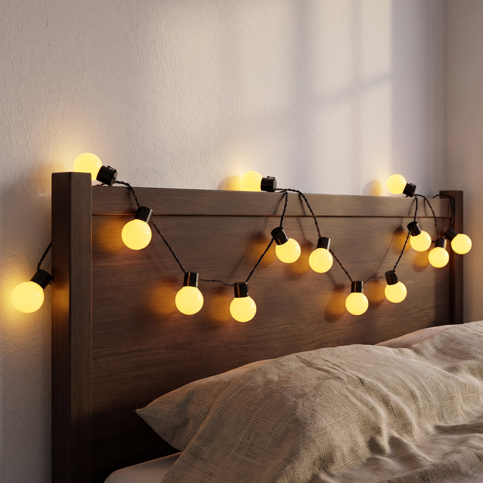 Unique Bargains Lights for Indoor Garlands with Vintage Style 16.4 ft USB Powered Operated