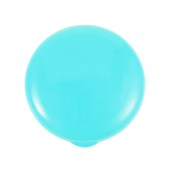 Unique Bargains Lightweight 7 Grids Circular Single Layer Pill Case Blue