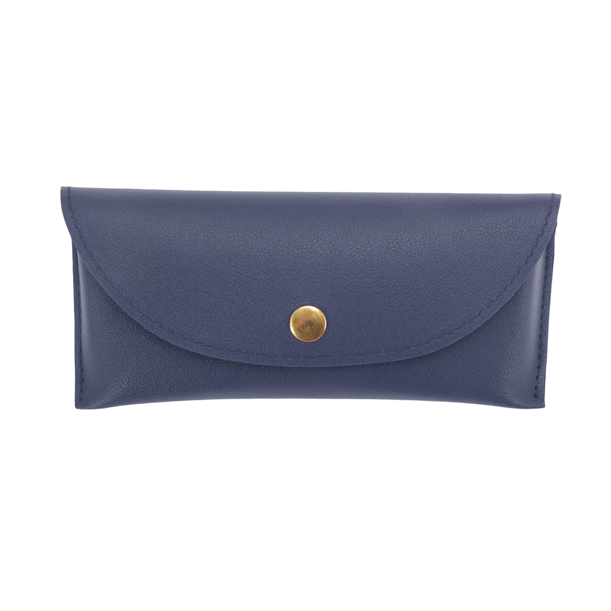 Unique Bargains Lightweight Eyeglass Cases for Daily Use 6.3"x2.6"x1.5" Deep Blue