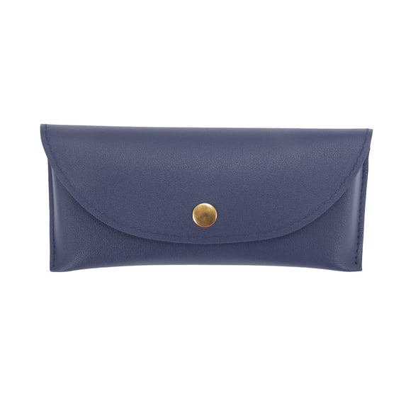 Unique Bargains Lightweight Eyeglass Cases for Daily Use 6.3"x2.6"x1.5" Deep Blue