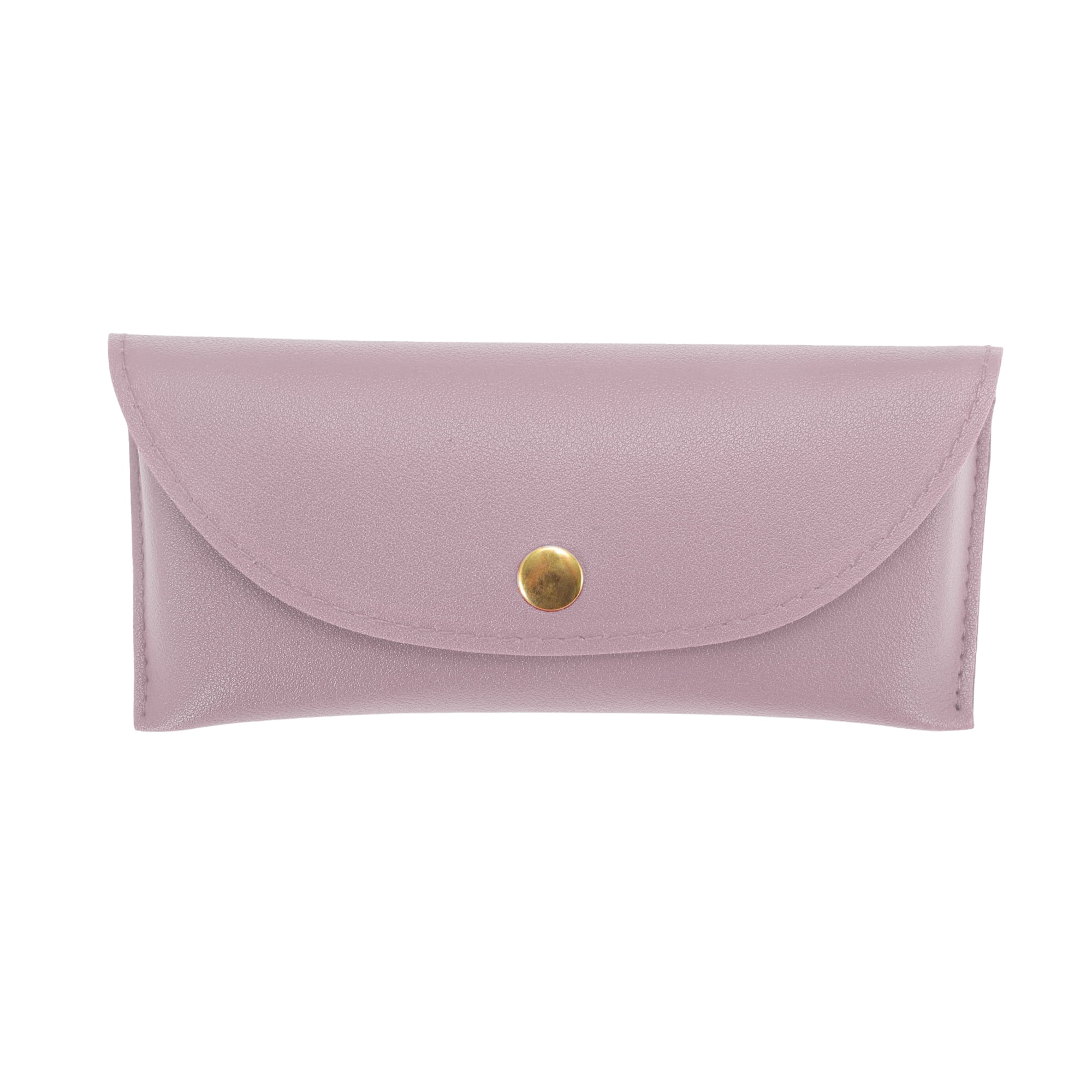 Unique Bargains Lightweight Eyeglass Cases for Daily Use 6.3"x2.6"x1.5" Gray Purple