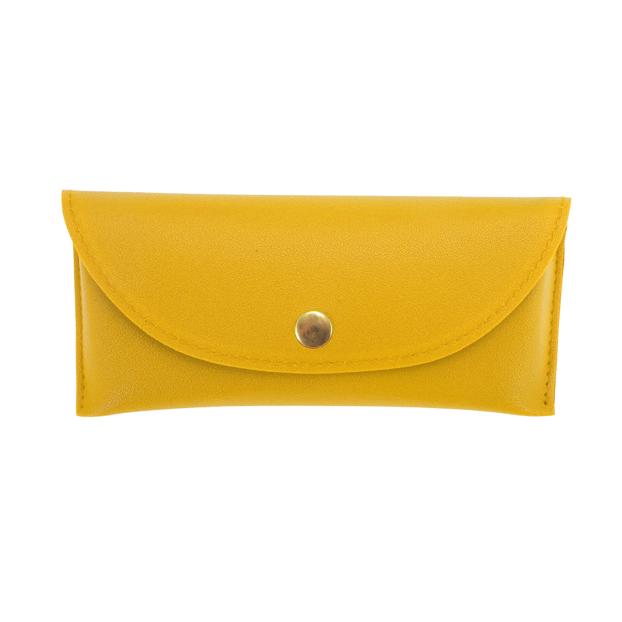 Unique Bargains Lightweight Eyeglass Cases for Daily Use 6.3"x2.6"x1.5" Yellow