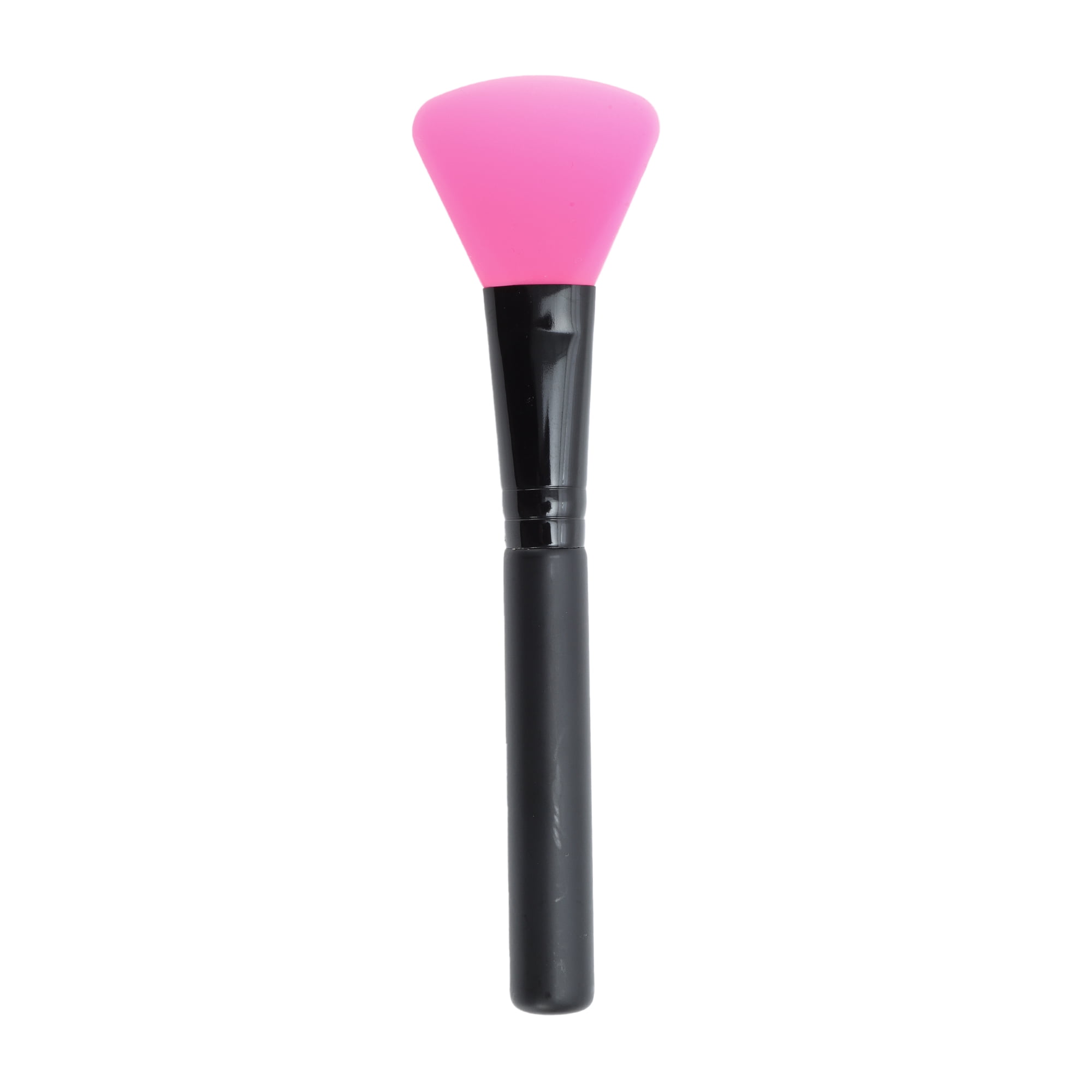 Unique Bargains Lightweight Facial Mask Brush 1 Pc [Large Fan-shaped] Rose Red