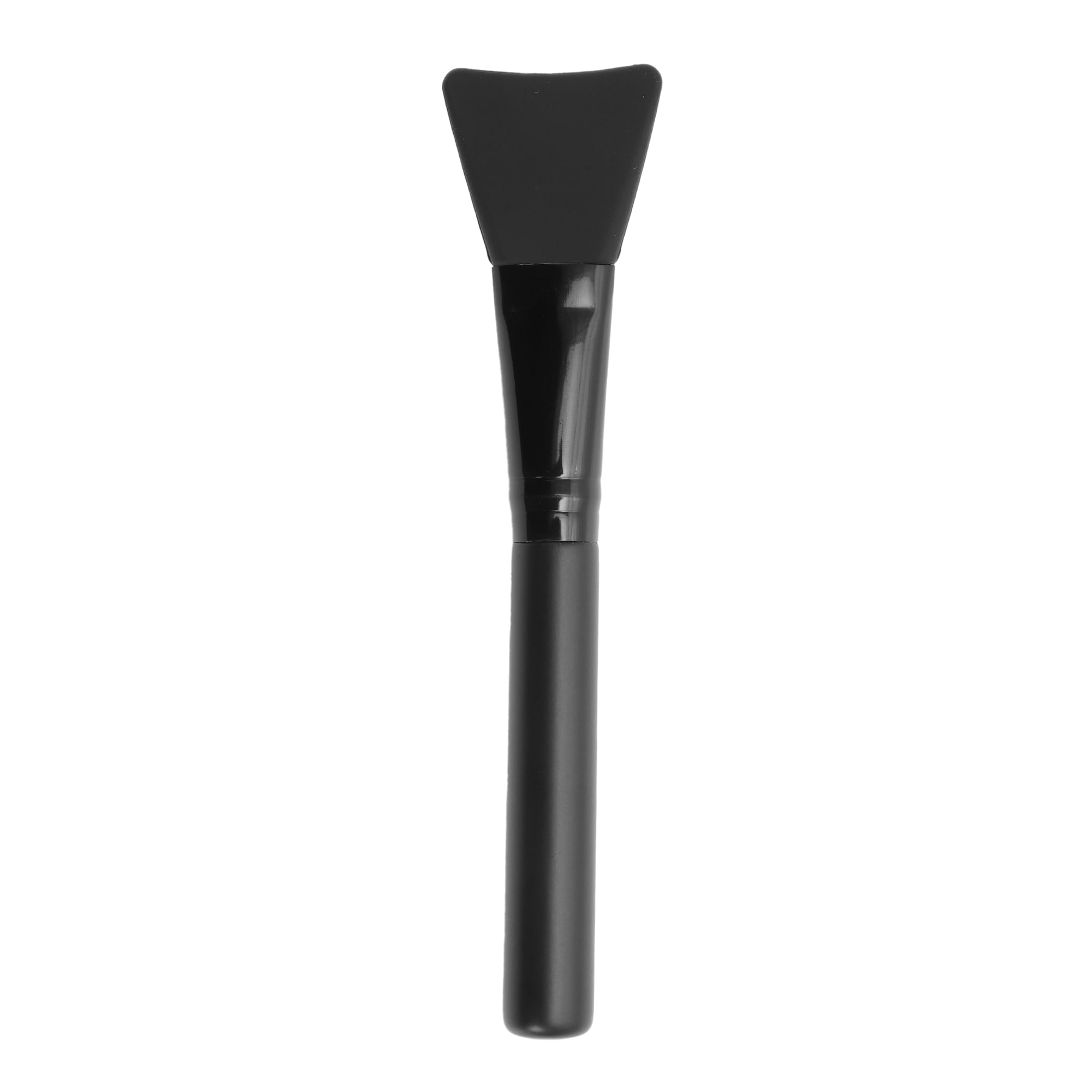 Unique Bargains Lightweight Facial Mask Brush 1 Pc [Small Flat Head] Black
