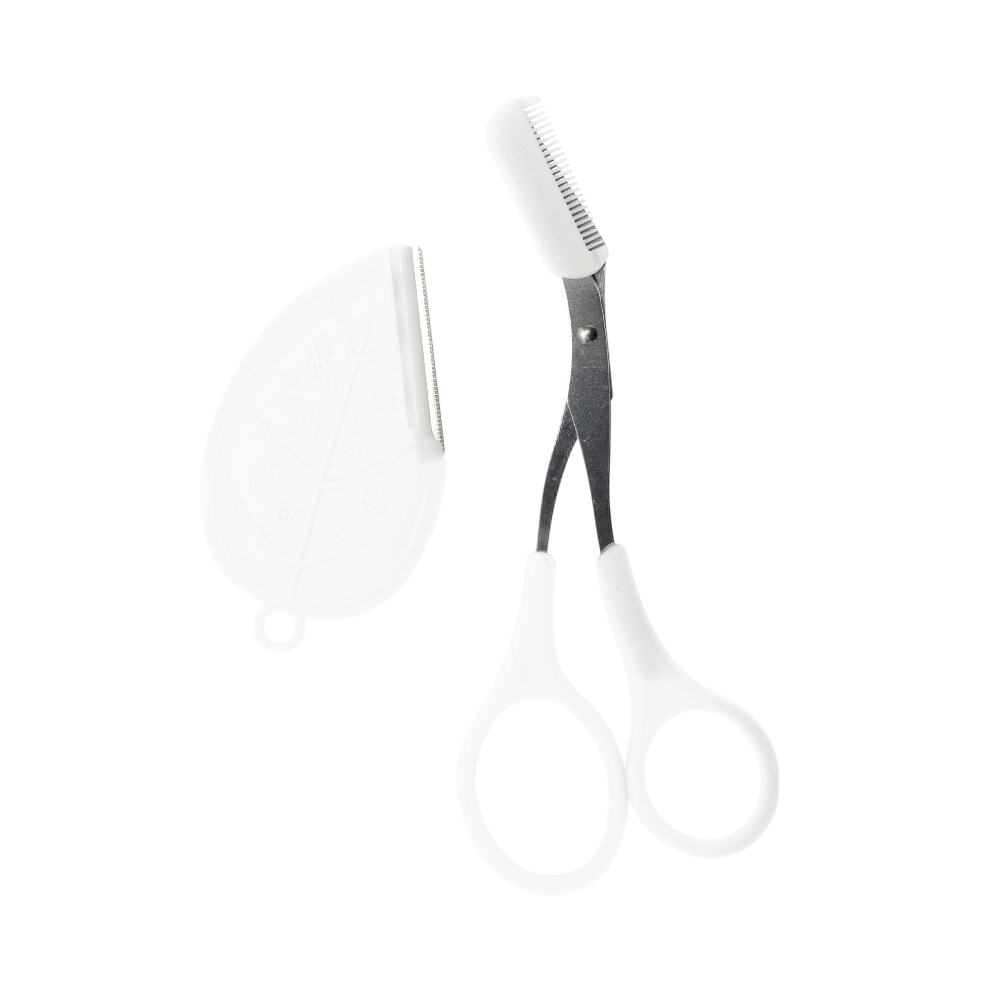 Unique Bargains Lightweight Multifunctional Eyebrow Scissor Kit for Easy Grooming
