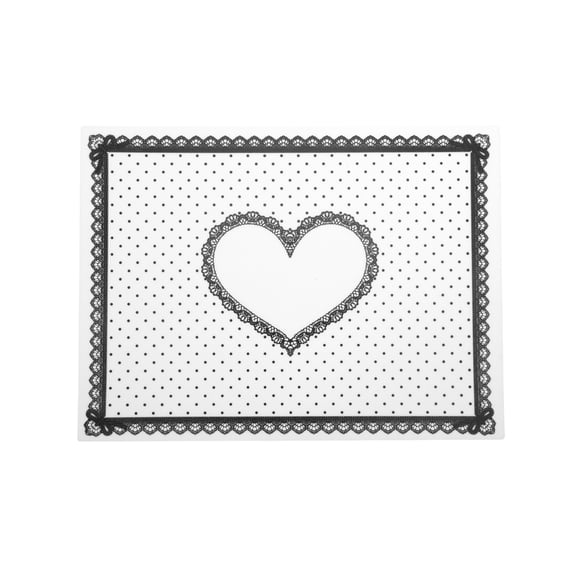 Unique Bargains Lightweight Nail Art Stamping Mat 1 Pc White