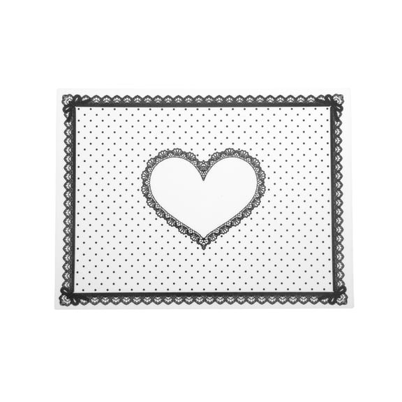Unique Bargains Lightweight Nail Art Stamping Mat 1 Pc White