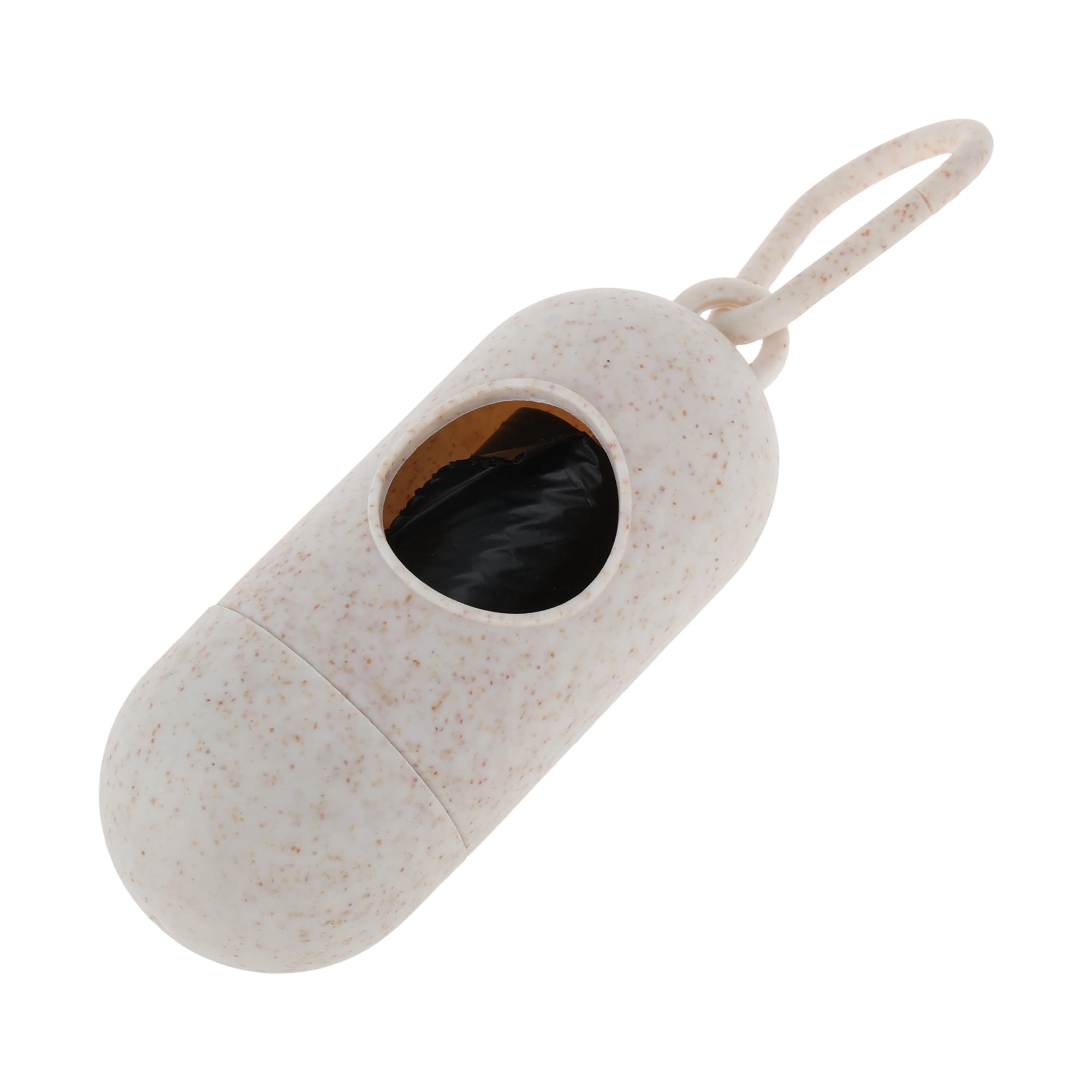 Unique Bargains Lightweight Poop Bag Dispenser Waste Management Pill-shaped