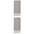 thumbnail image 1 of Unique Bargains Lightweight Sand Free Quick Dry Turkish Towel Black 71"x40", 1 of 8