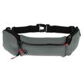 thumbnail image 1 of Unique Bargains Lightweight Zipper Running Belt 1 Pc Dark Gray, 1 of 6