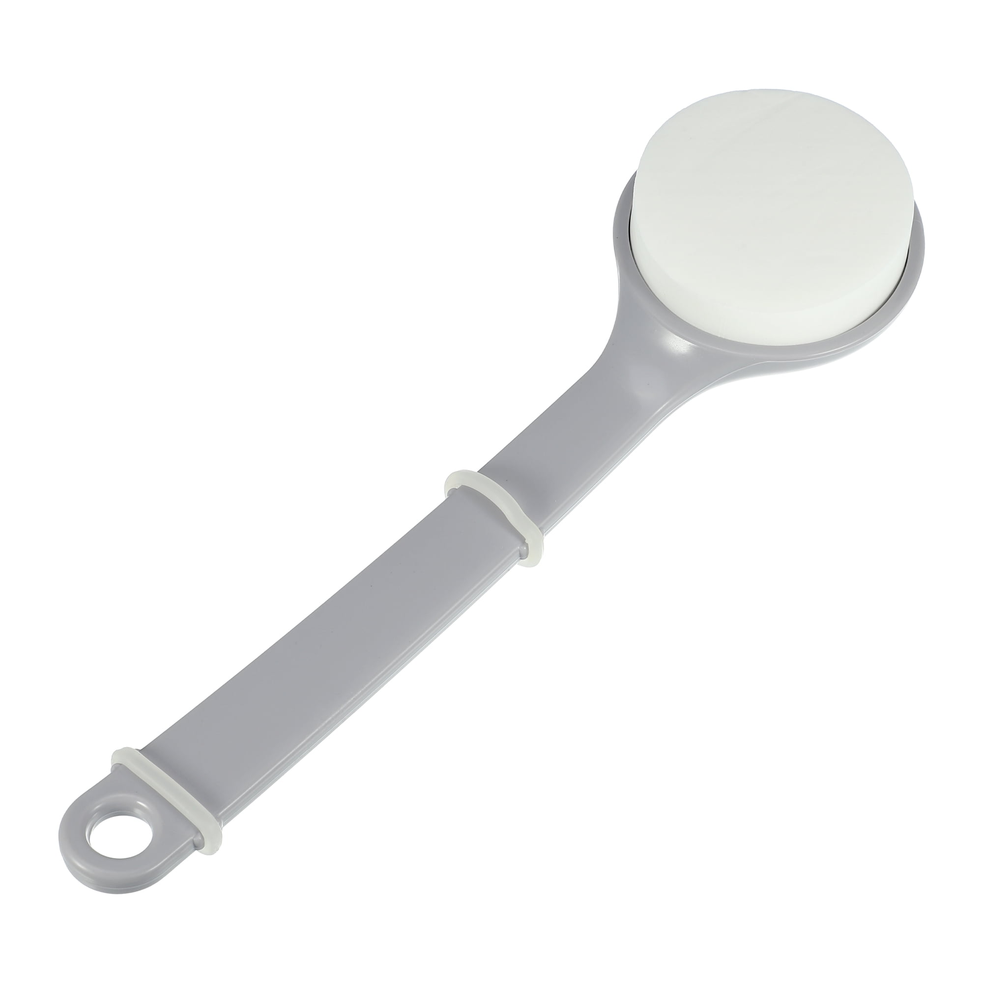 Unique Bargains Long Handle Back Scrubber Brush 11.42"x3.15"x0.98" Gray