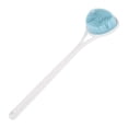 thumbnail image 1 of Unique Bargains Long Handle Bath Brush Back Scrubber for Bathroom 15.35" 1 Pc Blue, 1 of 6