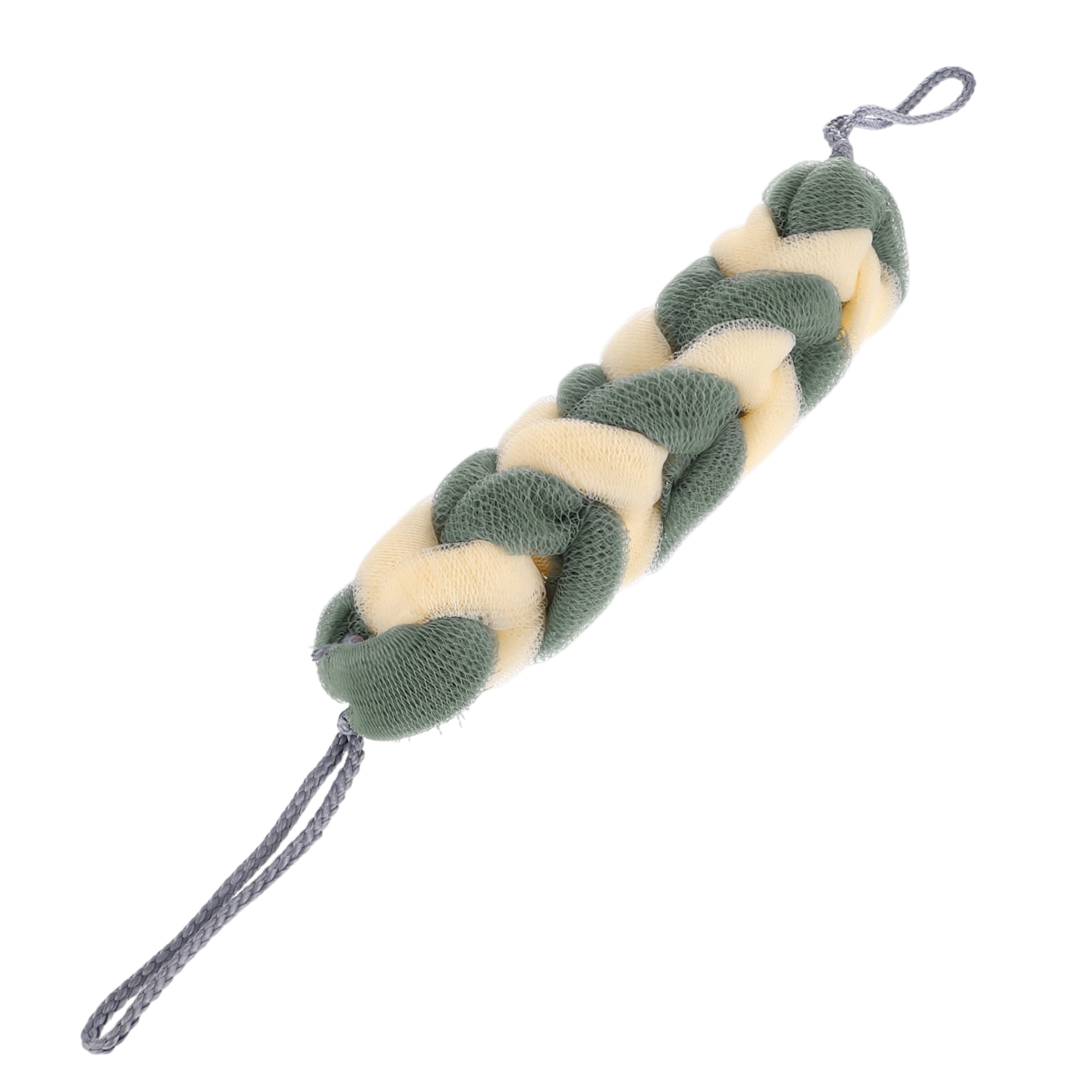 Unique Bargains Long Stretch Back Sponge Back 12.20"x2.76"x1.97" 1 Pc Beige Green