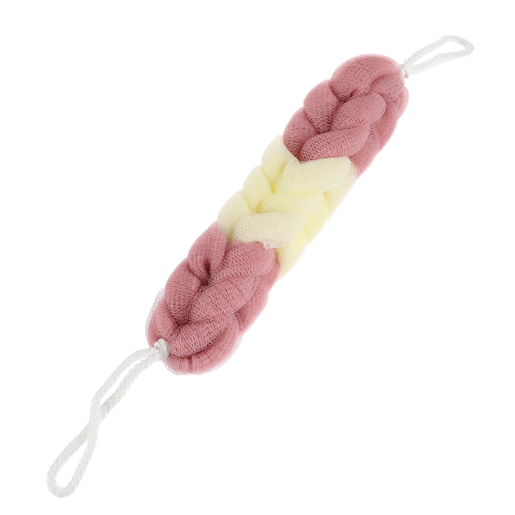 Unique Bargains Long Stretch Back Sponge 12.20"x2.76"x1.97" 1 Pc Beige, Pink