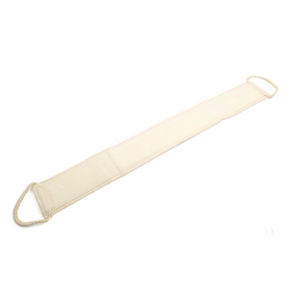 Unique Bargains Loofah Shower Exfoliating Back Strap Hard Skin Care Scrubber Brush