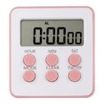 thumbnail image 1 of Unique Bargains Loud Alarm Clock Magnetic Backing Stand Cooking Timer Pink, 1 of 5