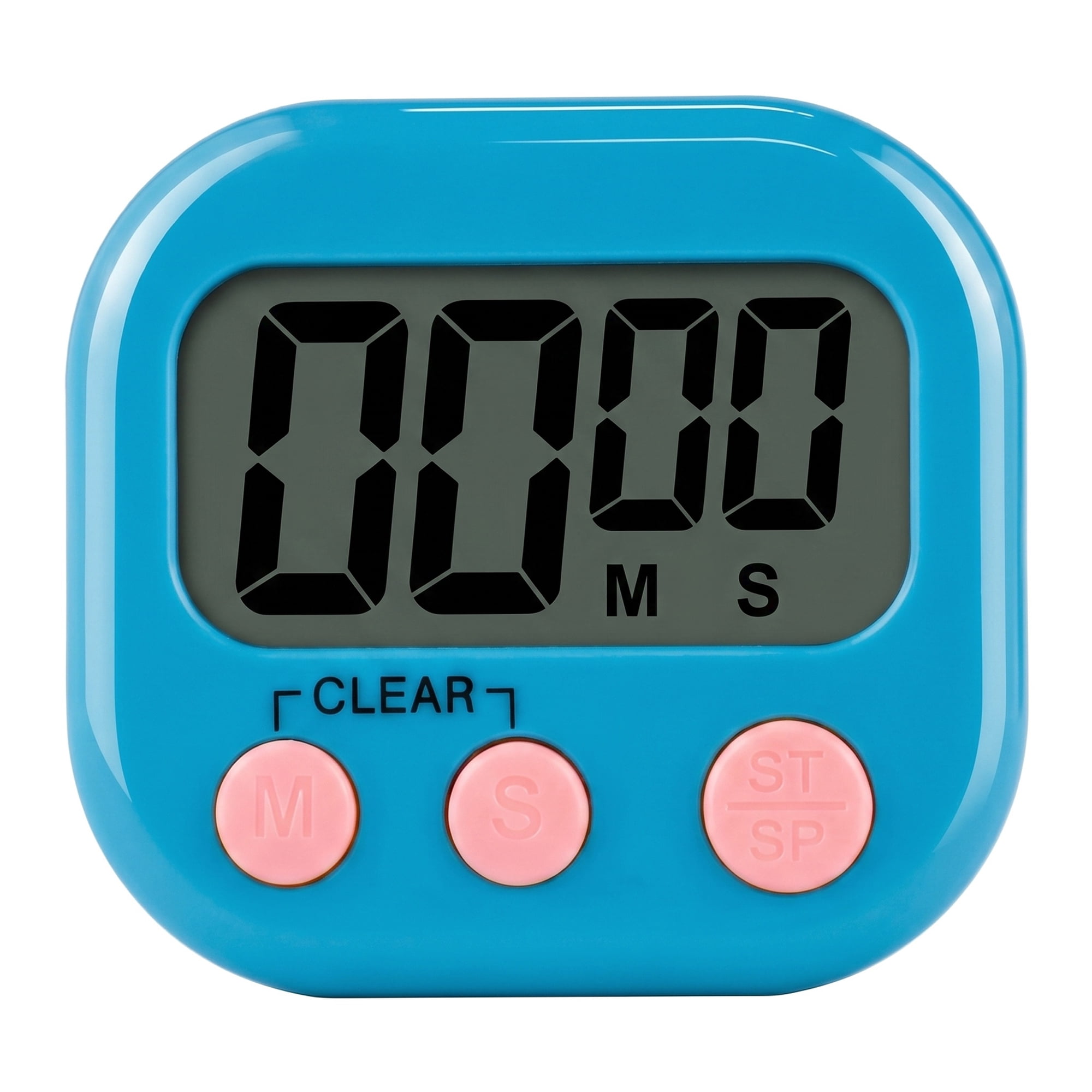 Unique Bargains Loud Alarm Magnetic Backing Kitchen Timer for Cooking Blue