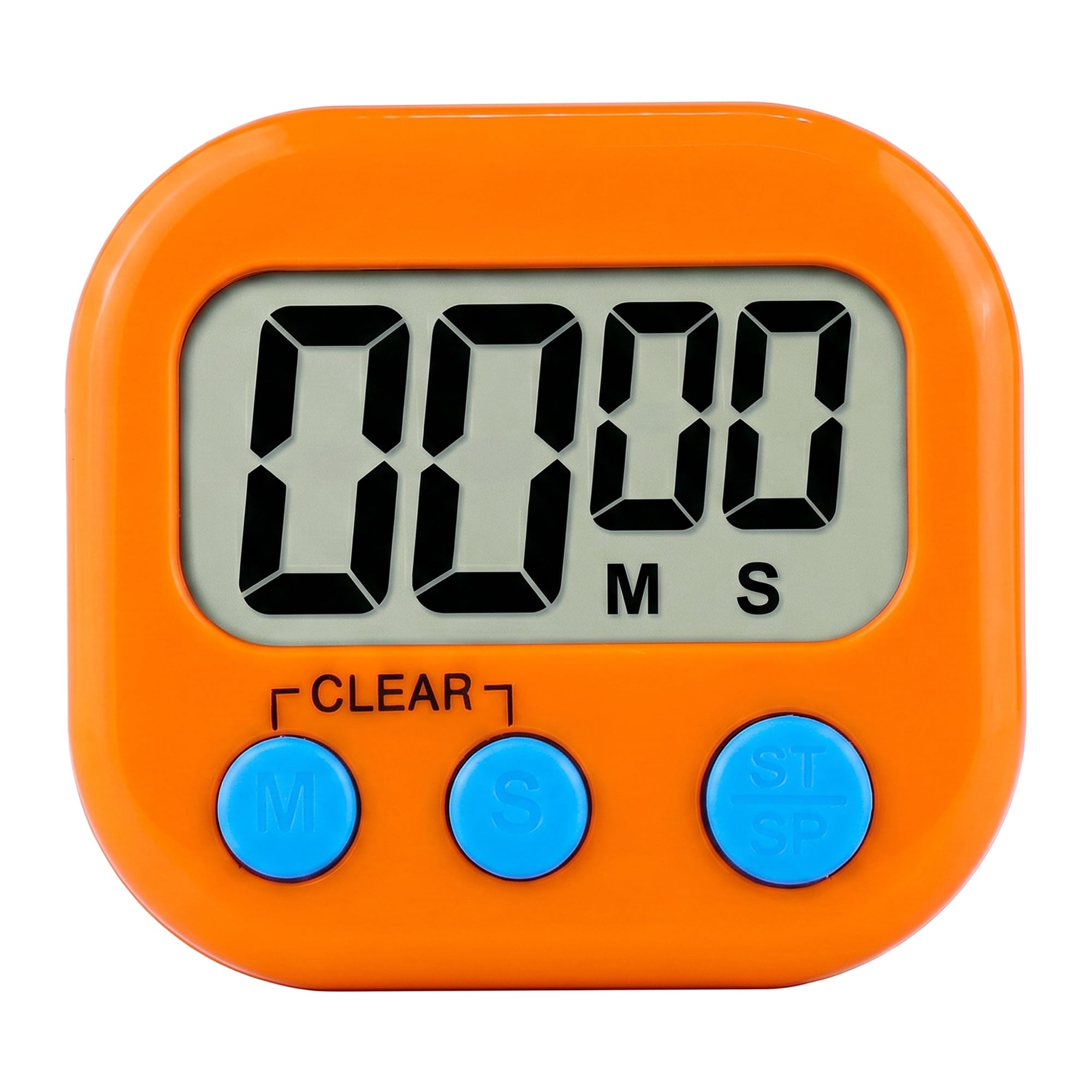 Unique Bargains Loud Alarm Magnetic Backing Kitchen Timer for Cooking Orange