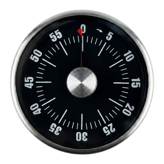 Unique Bargains Loud Alarm Magnetic Backing Timer for Cooking and Exercise Black-A