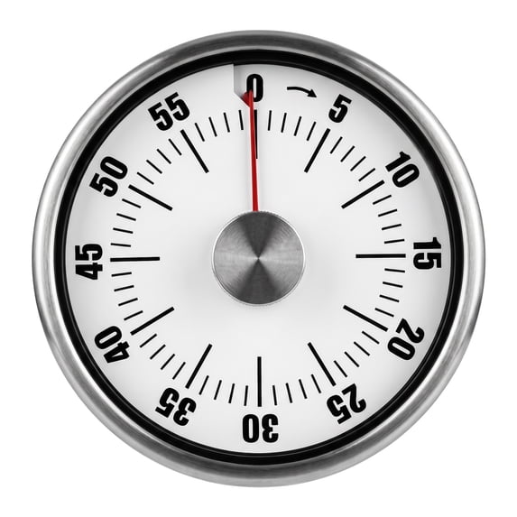 Unique Bargains Loud Alarm Magnetic Backing Timer for Cooking and Exercise White-A