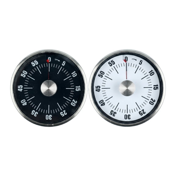 Unique Bargains Loud Alarm Magnetic Backing Timer for Cooking and Exercise White black