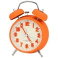 thumbnail image 1 of Unique Bargains Loud Alarm Twin Bell Alarm Clock Orange 4.6"L x 2.2"W x 6.6"H, 1 of 4